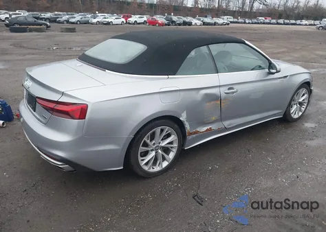 2020 Audi A5 Cabriolet Premium 45 Tfsi Quattro S Tronic z USA, uszkodzony, nr VIN WAU2NGF51LN002804